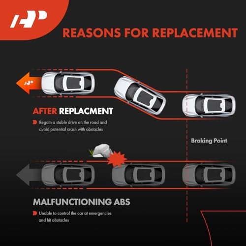 Front Left or Right ABS Wheel Speed Sensor - Compatible with Infiniti Models