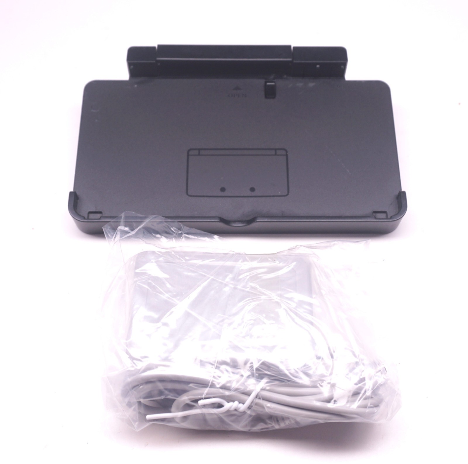 Original Nintendo 3DS Charging Dock & NEW AC Adapter Wall Charger Display Stand