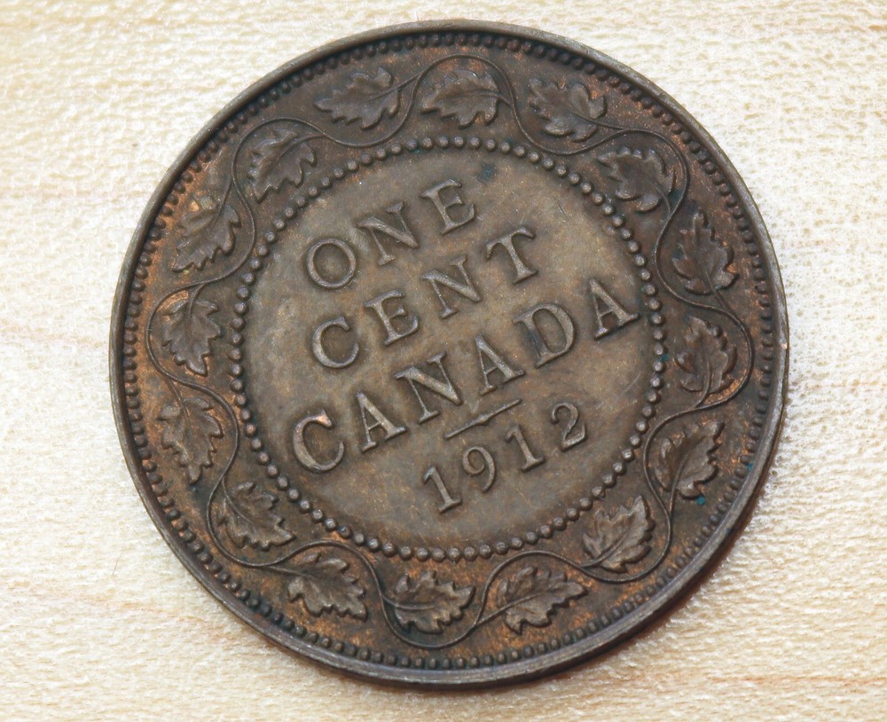 1912 Canada 1 Cent George V
