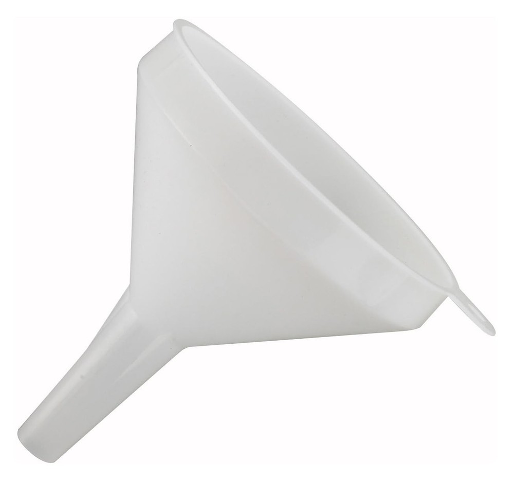 Medium Plastic Funnel  4.25 Inch Diameter, Ideal for Kitchen Use