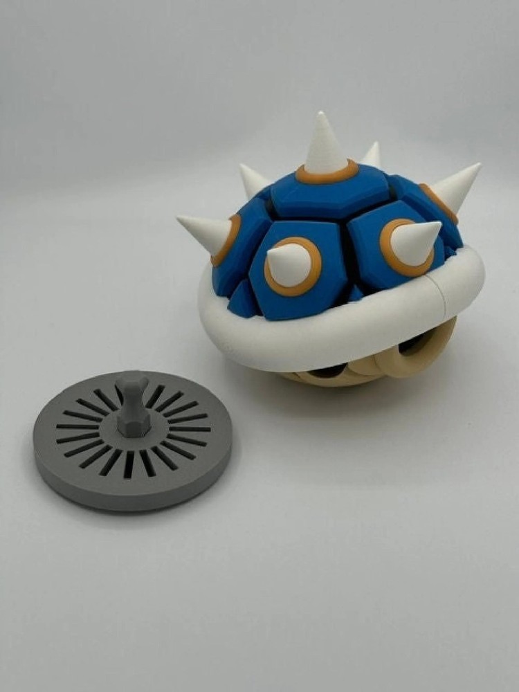 Mario Kart Turtle Shell Organizer: Switch Game Holder and Trophy Decor