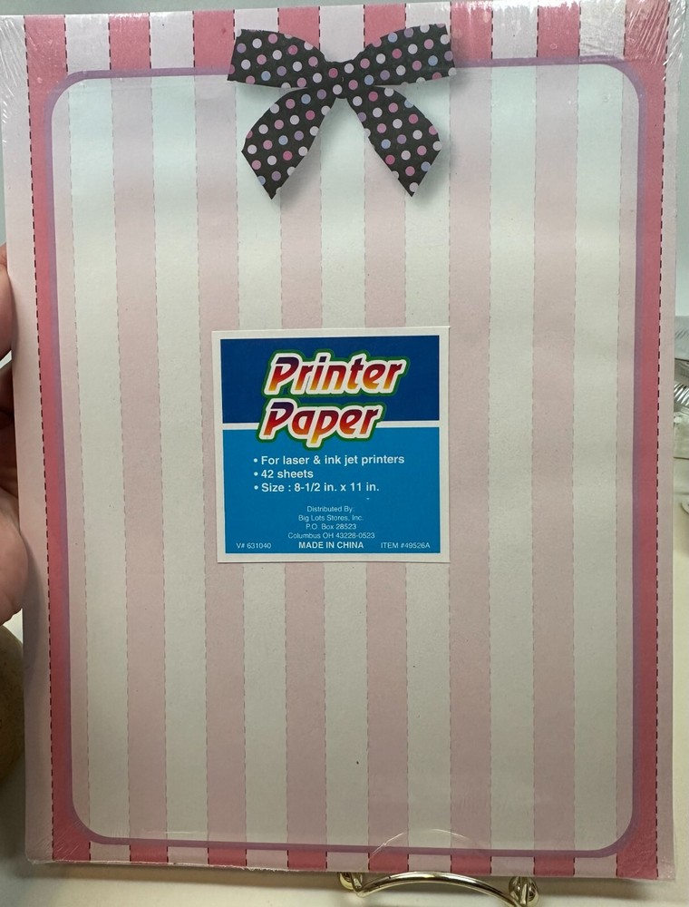 Decorative Printer Paper, Envelopes & Labels - Various designs -You choose!