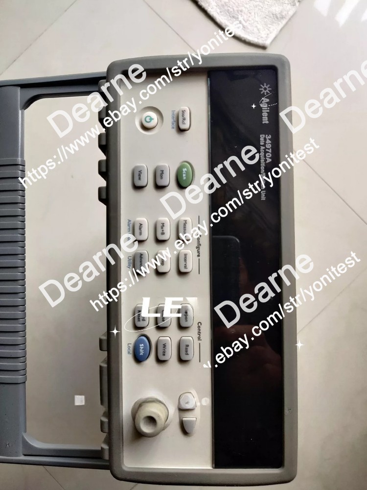 1 PCS Agilent - Keysight 34970A data acquisition/ switch unit #