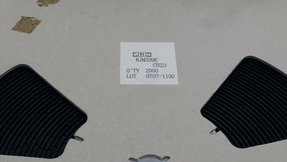(10 PCS) NJM339E NJR Comparator, 4 Func, 5000uV Offset-Max, BIPolar, SOP14