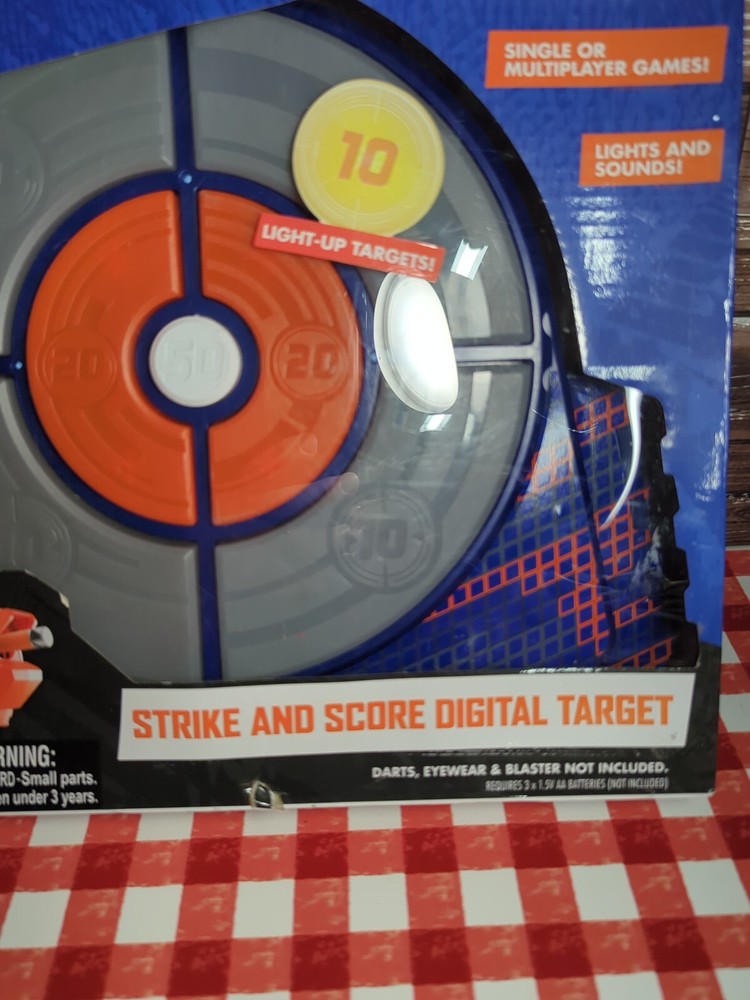 New Nerf Strike And Score Digital Target