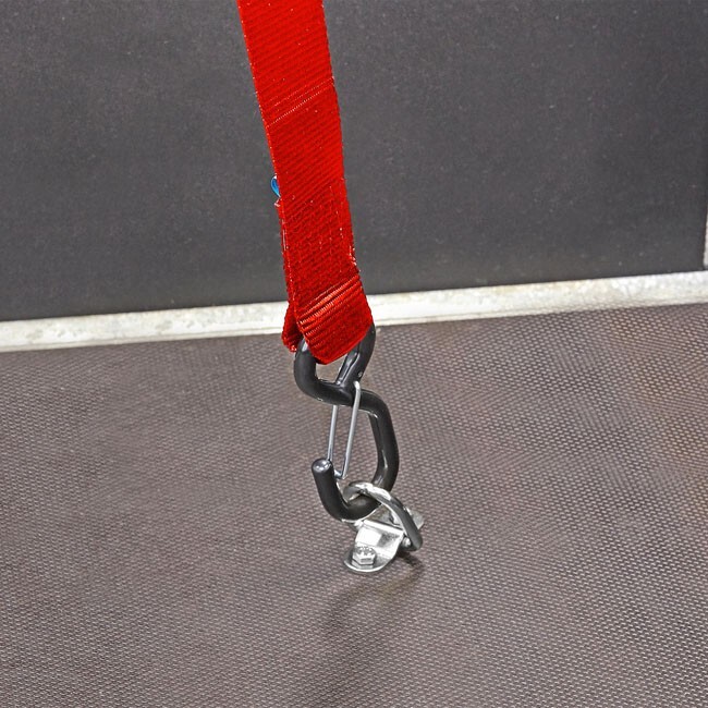 Acebikes D Ring Pro Motorcycle Mounting Point Set for Tie-Down Straps