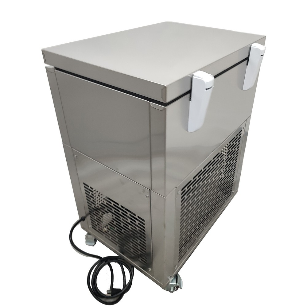 Automatic 6 Buckets Snow Ice Machine Cylindrical Ice Block Making Machine Ice B