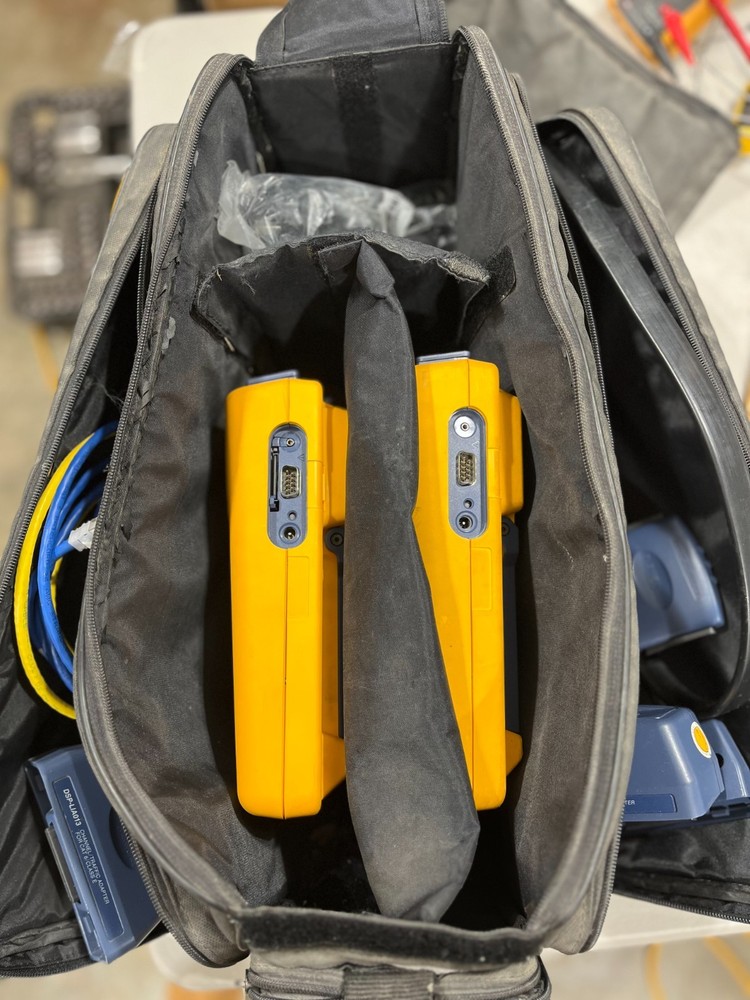 Fluke Networks DSP-4300 Cable Analyzer, Perm. Link & Channel Adapters, LOOK!!!