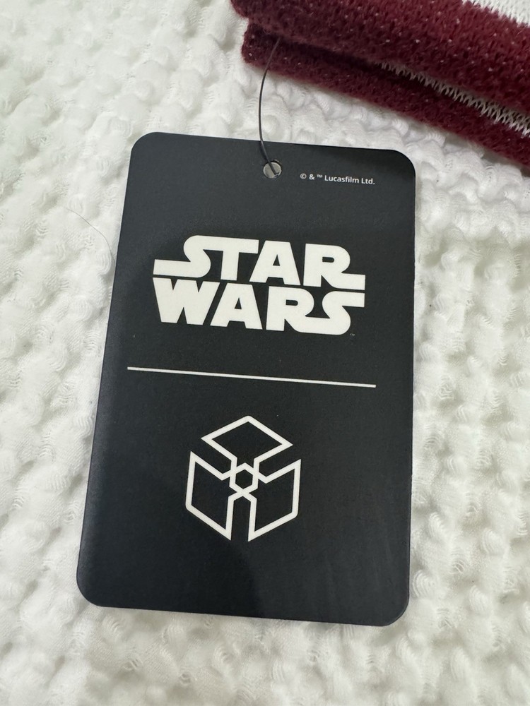 Star Wars Unisex Loop Scarf Skywalker Off-White