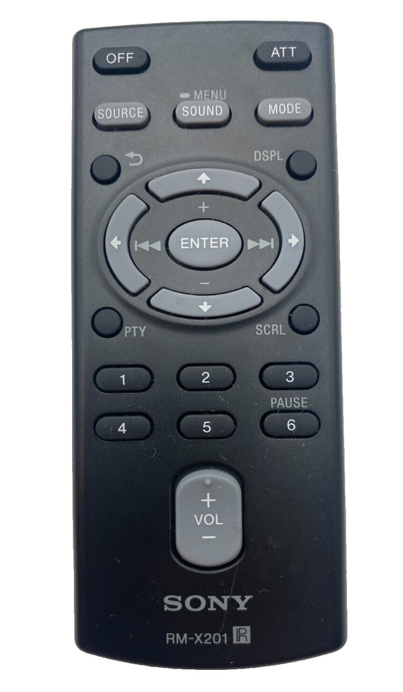 Genuine Sony RM-X201 Car Stereo Remote Control