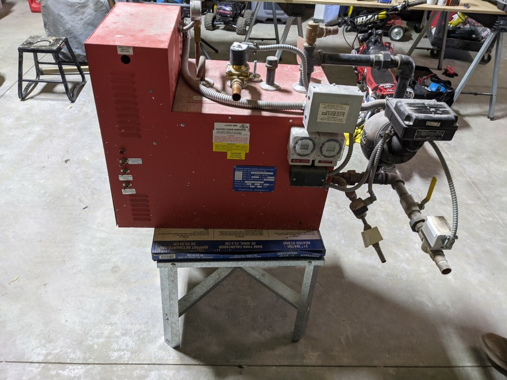 used commercial steamer spa.