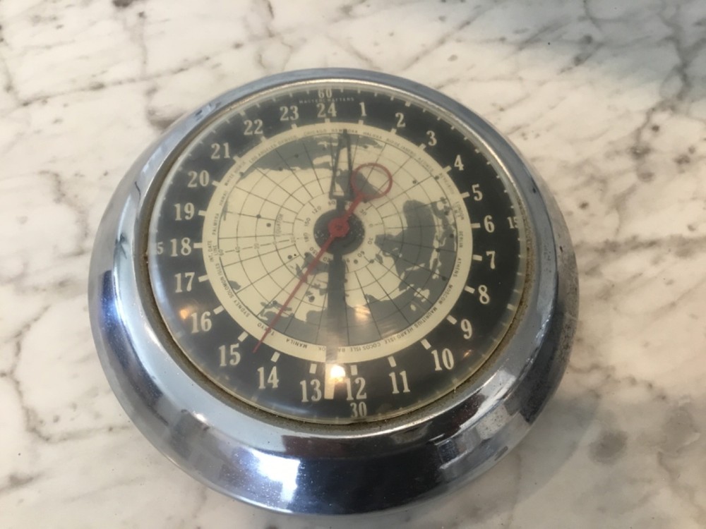 Mastercrafters Model# 191 World Clock - Works