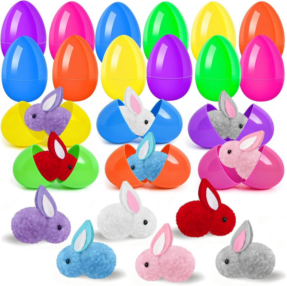 Easter Egg Fillers & Basket Stuffer Essentials for Teens Kids - 12Pack Prefilled