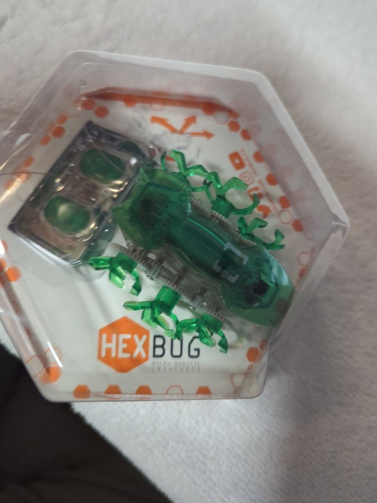 HEXBUG Battery Powered Robot Micro Robotic Hex Bug Green Beetle New