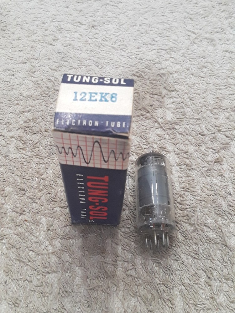 NOS Tung-Sol 12EK6 Vacuum Tube
