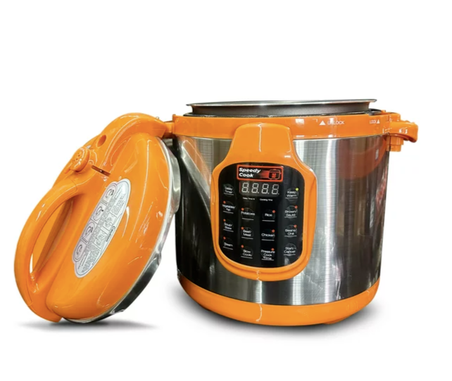 Programmable Digital Pressure Cooker, 6 Quart Stainless Steel