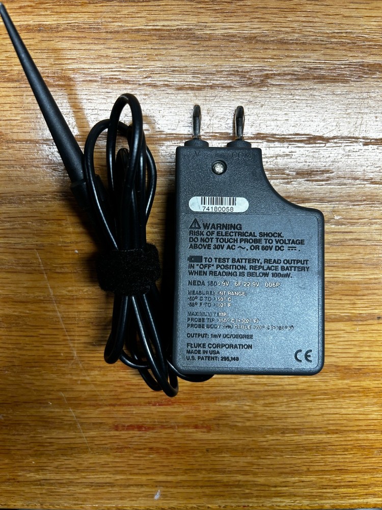 Fluke 80T-150U Temperature Probe