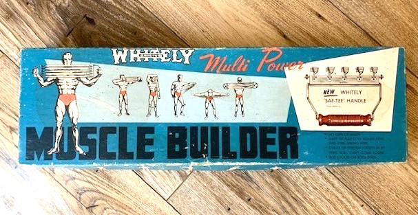 Whitely Chest Pull | Muscle Builder | Good Original Box | Previously Owned