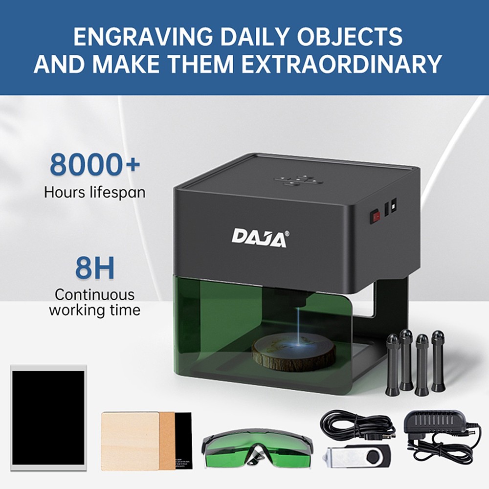 Daja DJ6 Laser Engraver DIY Marking Machine Support Wireless App Control V2E3