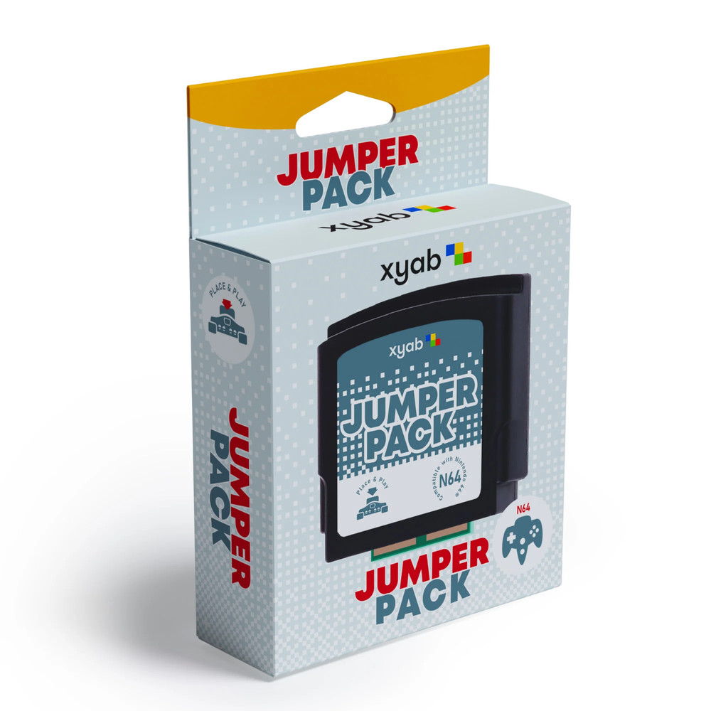 XYAB Jumper Pak for Nintendo 64 Console – Memory Expansion Insert Pack Brand New