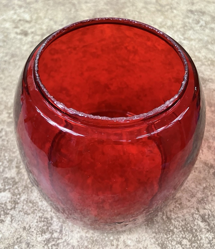 Bright Red Dietz D-Lite Globe for Lanterns