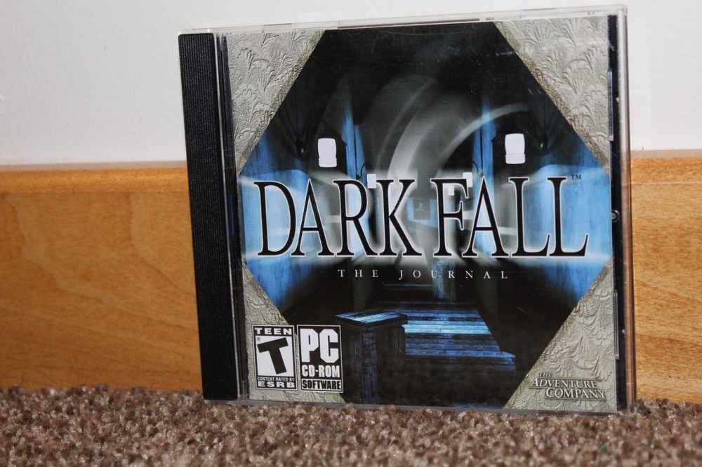 vintage retro PC CD-ROM Dark Fall computer game software