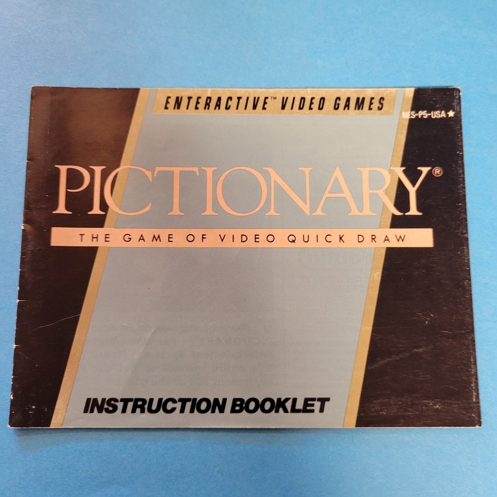 Pictionary Manual