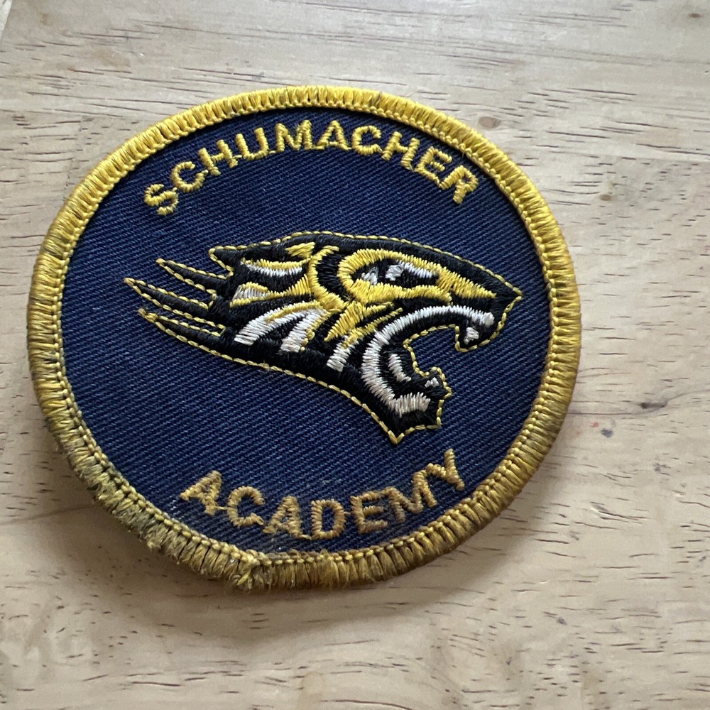 Vintage Schumacher Academy Patch Used