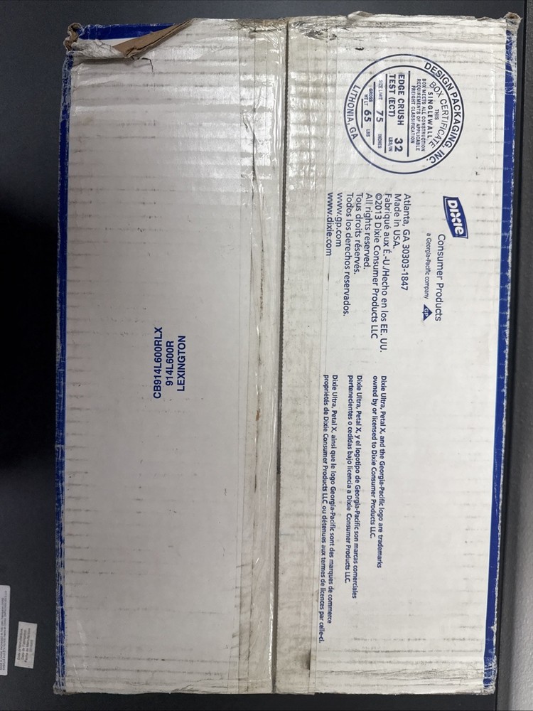 Dixie Cold Cup Lids 600ct Sizes 12, 16 & 22