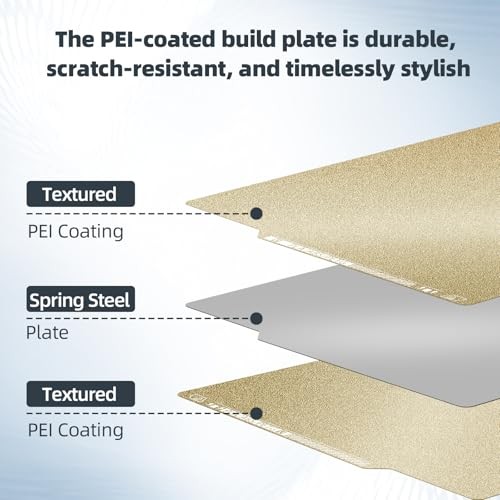 P1S PEI Sheet with QR Code for Bambu 257x257mm Double Sided PEI with QR Code