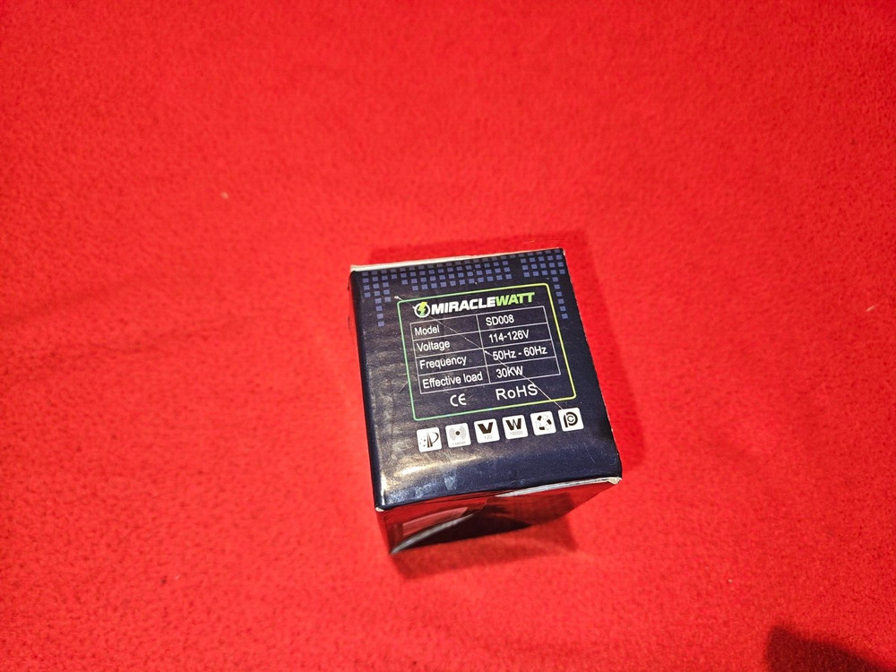 MIRACLEWATT Stabilize Electrical Current Protect Prolong Miracle Watt NIB