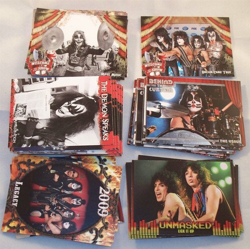 KISS 360 Trading 90 Card Set Gene Simmons Ace Frehley Paul Stanley Press Pass