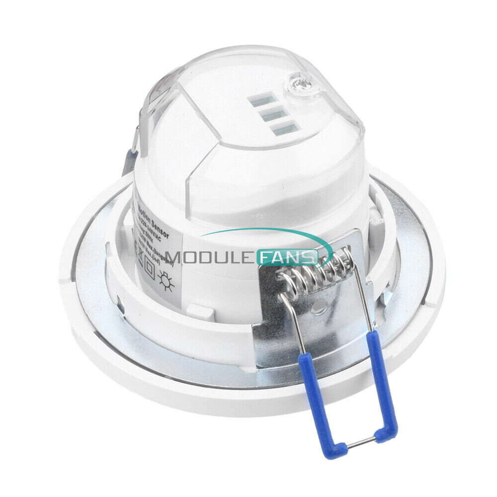 AC220-240V PIR Motion Sensor Detection Embedded Rotary Sensor 360° Motion Sensor