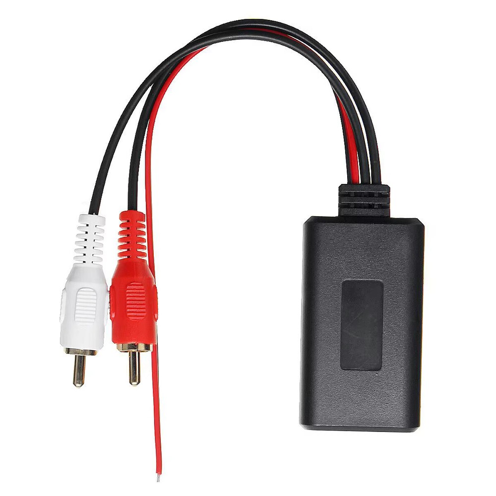 12V Car bluetooth Receiver Module Audio AUX 2RCA Interface Adapter For Vehicles