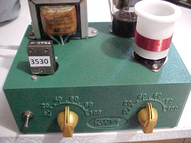 1960's QRP NOSTALGIC FUN 80/40 METER CW HAM RADIO TRANMITTER