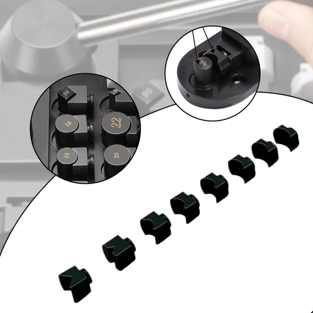8Pcs Ring Bender Dies Ring Bending Tool Accessories DIY Press Tools