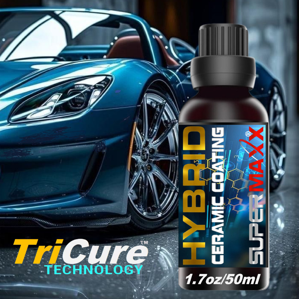 POLYSILAZANE CERAMIC CAR COATING "2K HYBRID" ADVANCED TRICURE TECHNOLOGY