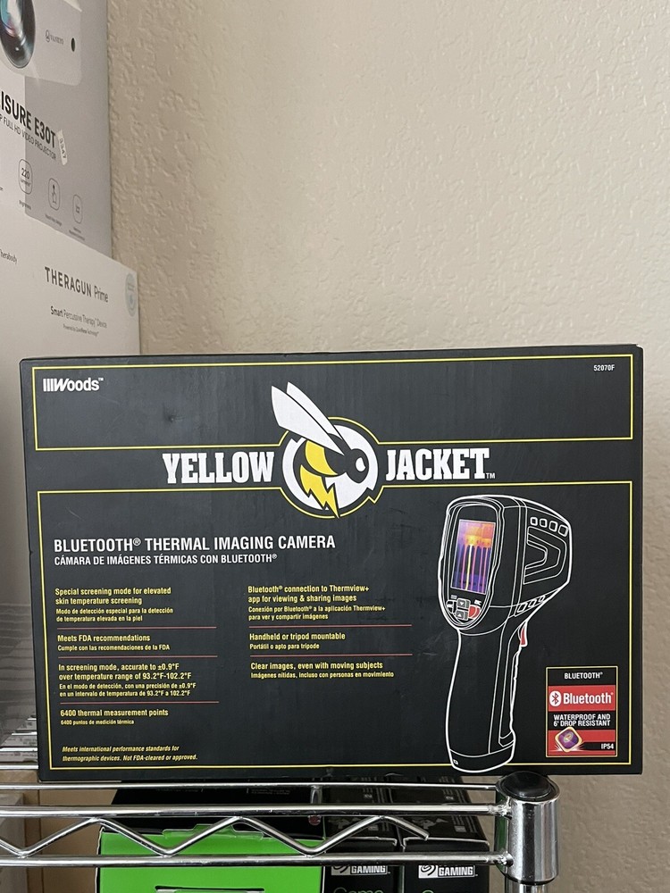 YELLOW JACKET Thermal Imager for Elevated Temperature Screening with Bluetooth