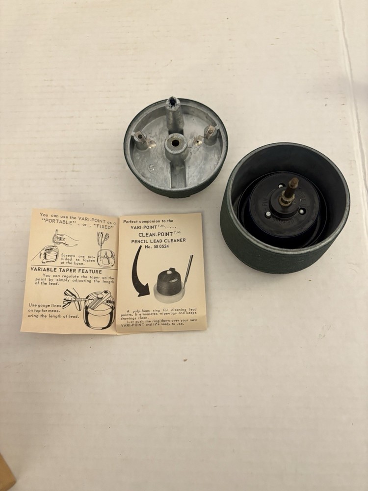 KEUFFEL and ESSER Tru-Point 58-0500 Variable Taper Lead Pointer Pencil Sharpener