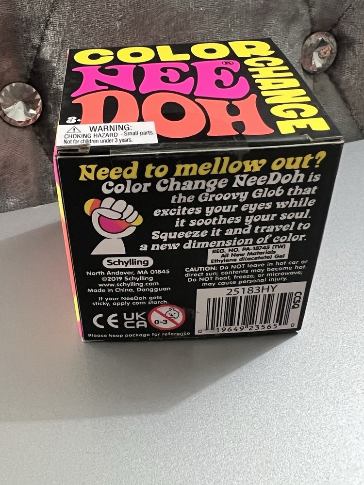 Pink Color changing Nee Doh