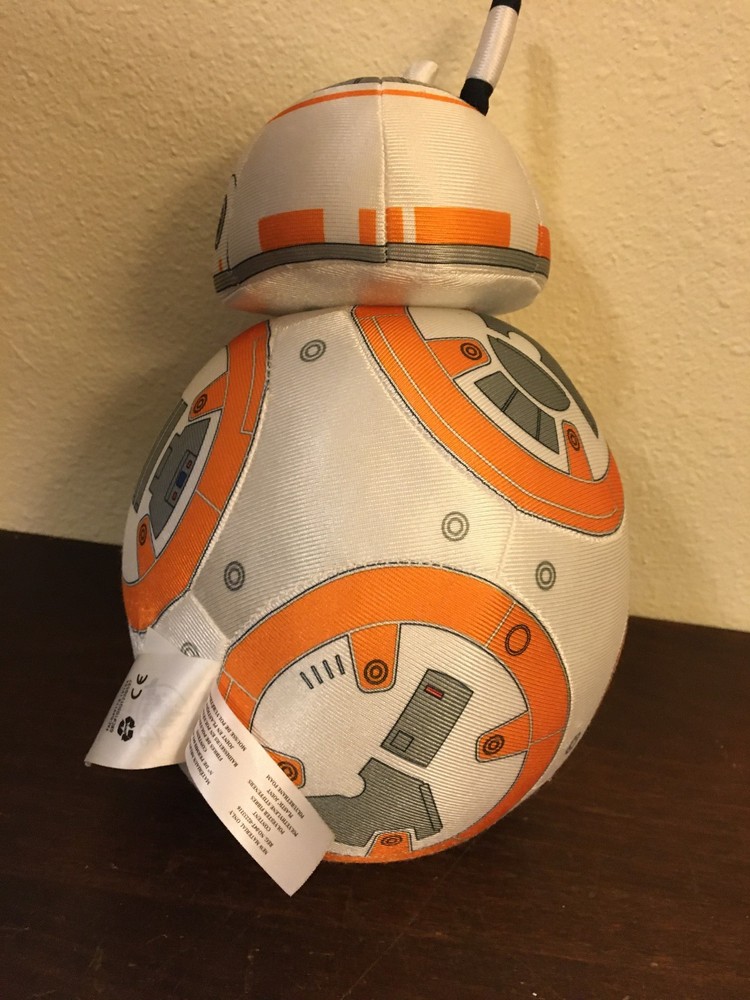 Star Wars bb-8 droid Plush Disney, 10" excellent