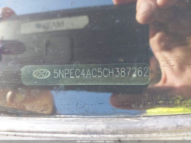 SONATA 2012 Glove Box 4930403