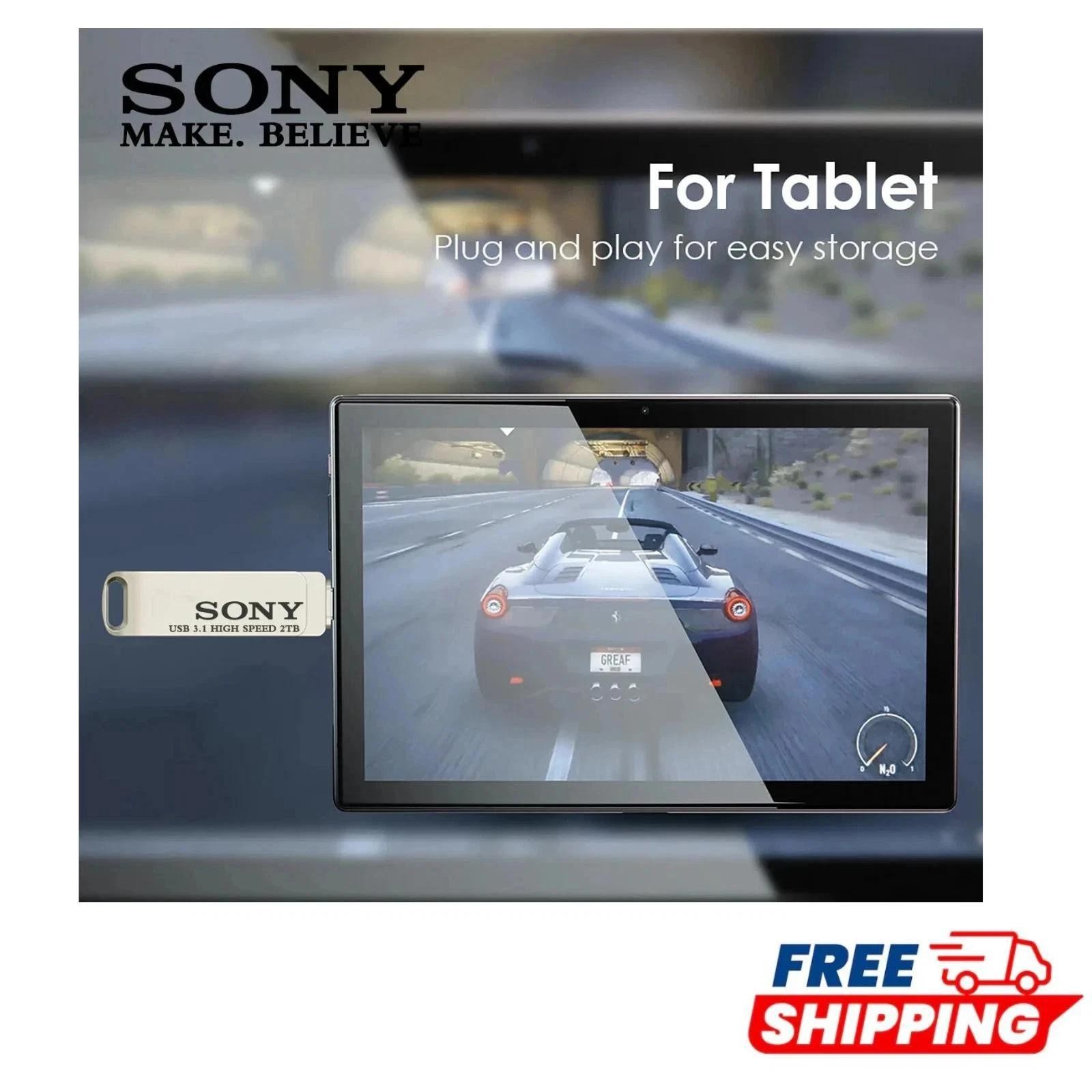 Sony 2TB USB 3.0 Flash Drive High Speed Memory Stick for PC Laptop Mac PS4 PS5