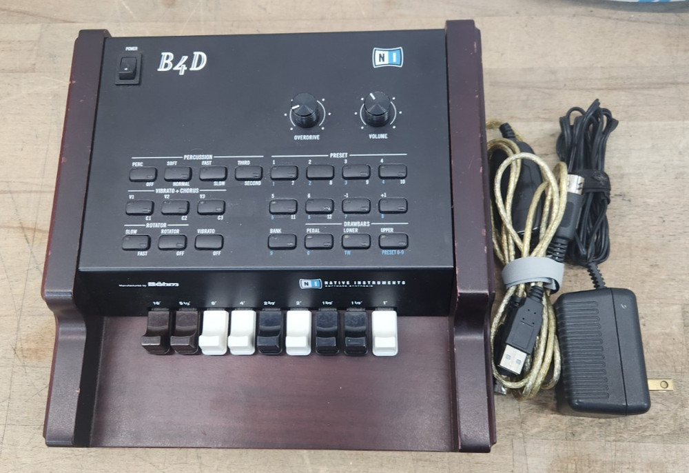 Native Instruments B4D Drawbar Organ Controller