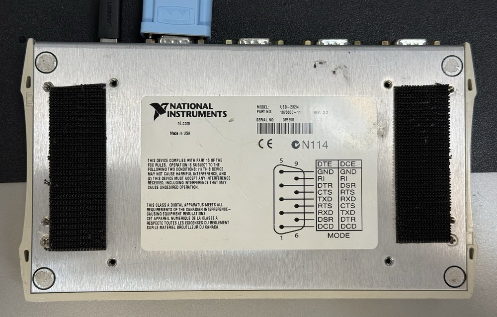 National Instruments USB-RS232/4