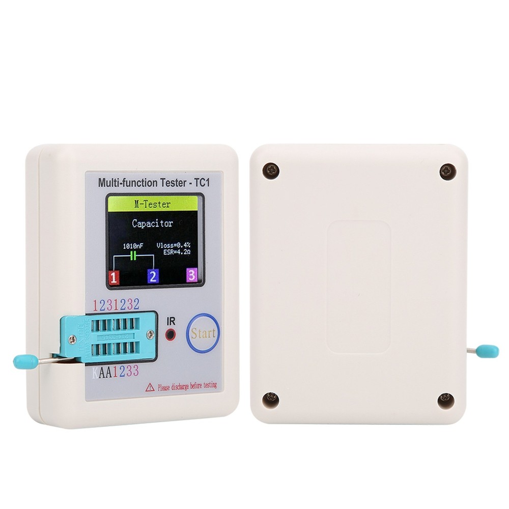 Multifunction Transistor Tester Portable Operation For Electronics Hobbyist Use