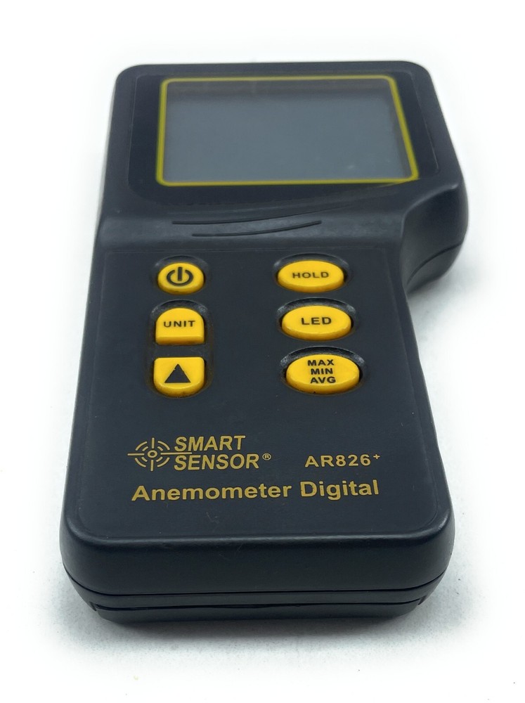 Smart Sensor Anemometer Air Flow Meter Intell Instruments Plus AR826+ Digital