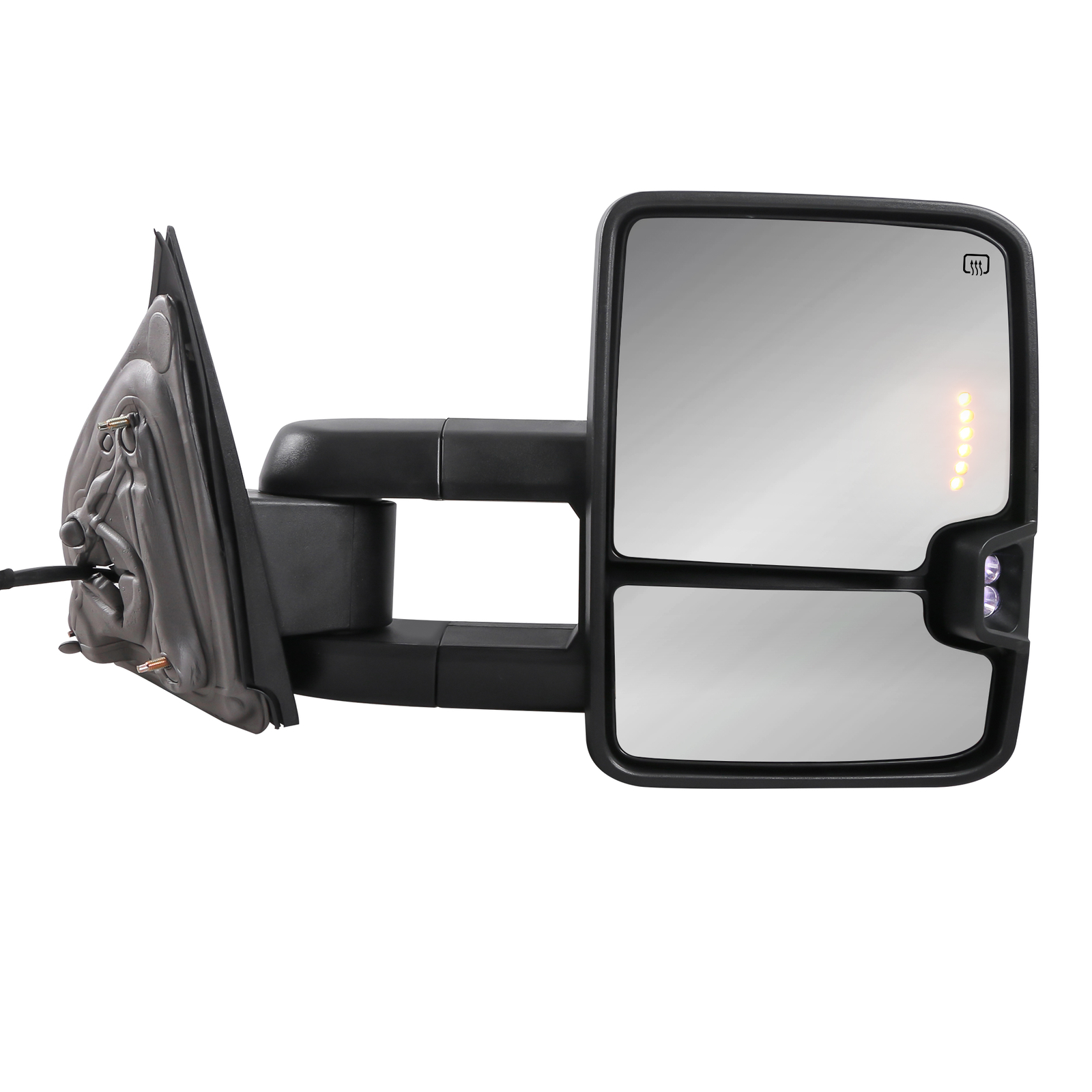 For 2014-18 Chevy Silverado GMC Sierra 1500 2500 3500HD Power Heated Tow Mirrors