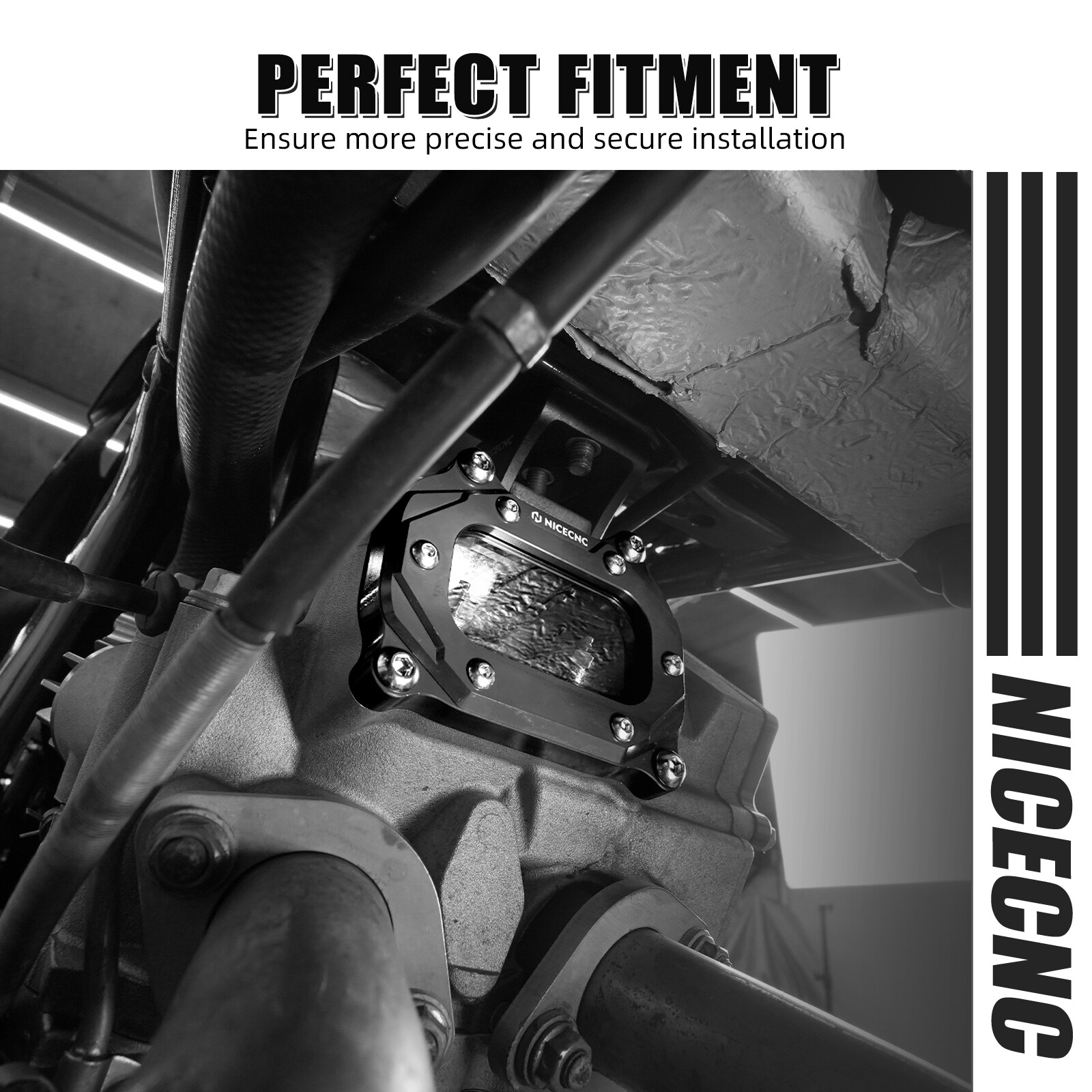 For Yamaha Raptor 700 700R Cylinder Head Side Cover 1S3-11186-00-00 NICECNC