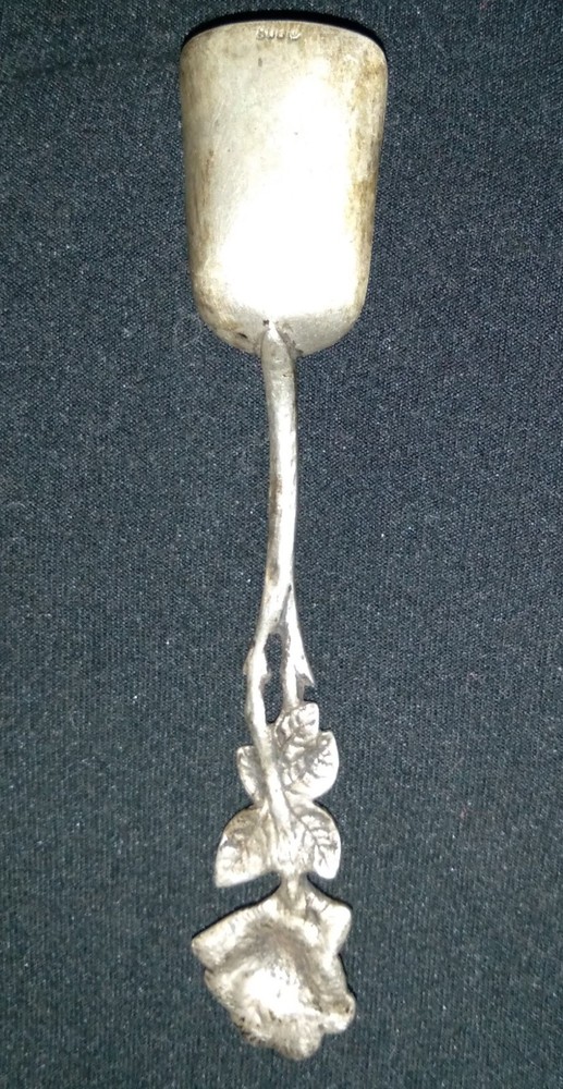 Christoph Widmann Hildesheimer Rose Sugar Spoon .800 Solid Silver